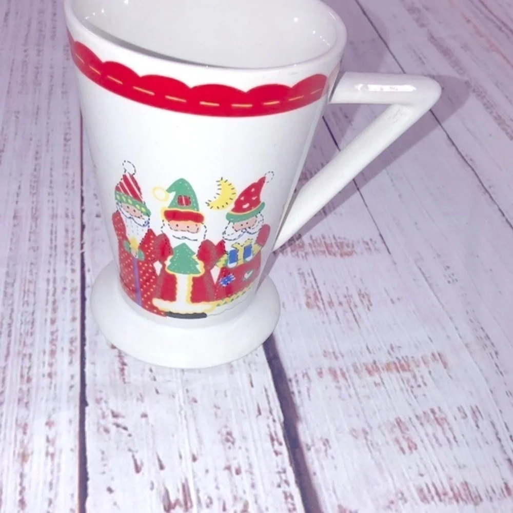 Vintage Santa clause Christmas mug